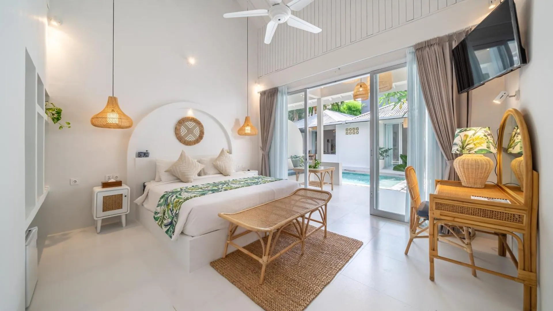 Penzion The Hepburn Stylish Single Room Guesthouse With Shared Pool 900M From Seminyak Beach